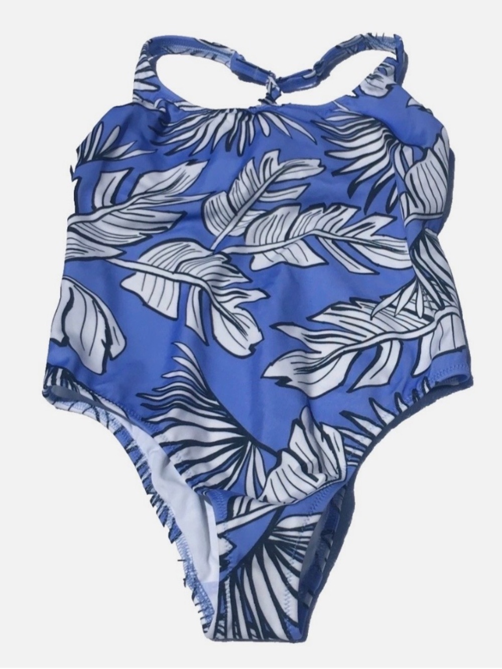 Freya Mali Beach Swimsuit Cornflower Blue White Bra Sizes US 30DDD/UK 30E NWT